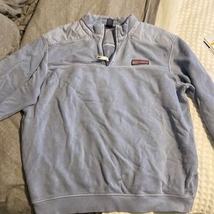 Sweat shirt! Keeps so warm, thick, comfy, half zipper sweatshirt.